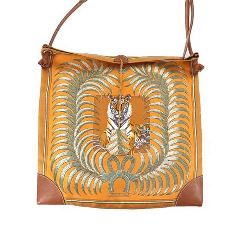 hermes silky city 33|HERMES Silk Barenia Tiger Royal Silky City 33 Bag.